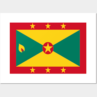 Flag of Grenada Posters and Art